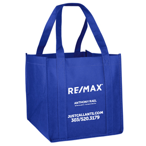 FREE Grocery Tote Bags : Contact Anthony Rael REMAX Denver Colorado Real Estate Agent